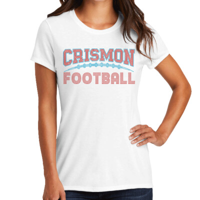 Ladies Triblend Tee - Spangle Football Thumbnail