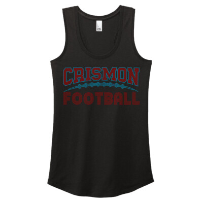 Ladies Triblend Tank - Spangle Football Thumbnail