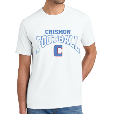 Adult Triblend - Crismon Football Thumbnail