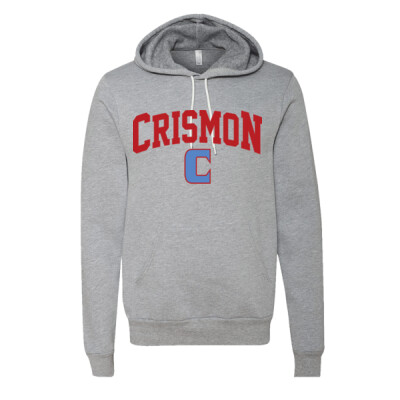 Adult Bella Sponge Fleece Hoodie - Crismon red Thumbnail