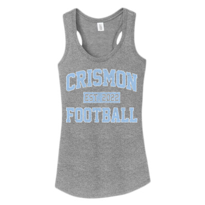 Ladies Triblend Racerback Tank - Crismon est 2022 Thumbnail