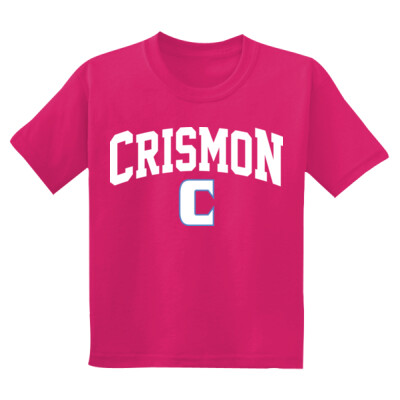 Youth Gildan T-shirt - Crismon white C Thumbnail