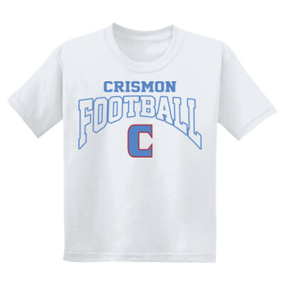Youth Gildan T-shirt - Crismon Football Thumbnail