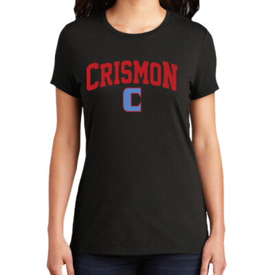 Ladies Triblend Tee - Crismon red Thumbnail