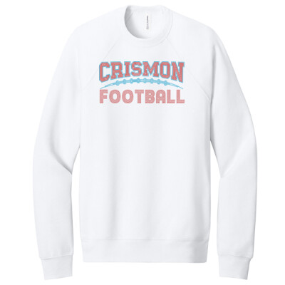 Adult Bella Sponge Fleece Crewneck - Spangle Football Thumbnail