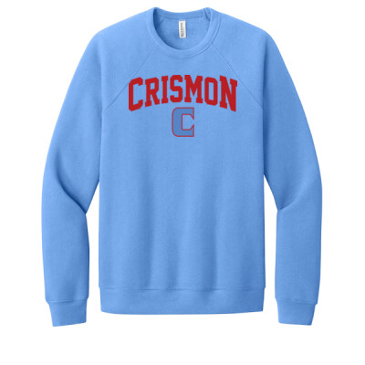 Adult Bella Sponge Fleece Crewneck - Crismon Red Thumbnail