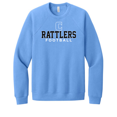 Adult Bella Sponge Fleece Crewneck - Rattlers Thumbnail