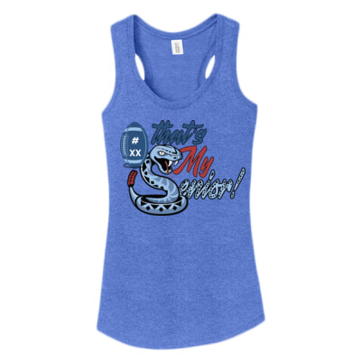 Ladies Triblend Racerback Tank - That's My Senior Thumbnail
