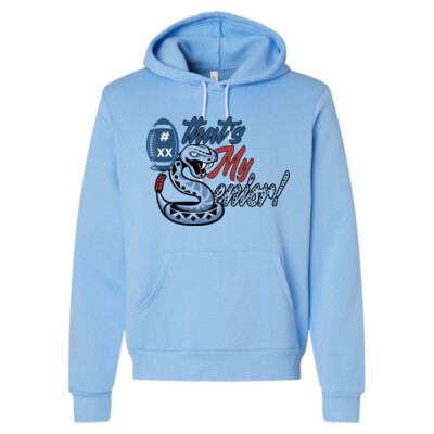 Adult Bella Sponge Fleece Hoodie - That's My Senior Thumbnail