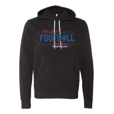 Adult Bella Sponge Fleece Hoodie - The Last Football Season Thumbnail