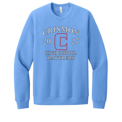 Adult Bella Sponge Fleece Crewneck - 2027 Crismon Thumbnail
